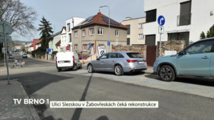 Ulici Slezskou v Žabovřeskách čeká rekonstrukce